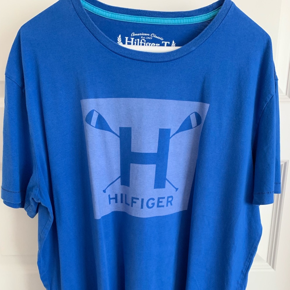 Tommy Hilfiger Blue Tshirt Size XL XLarge